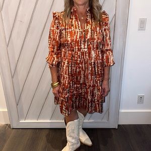 Thml brand new dress with orange